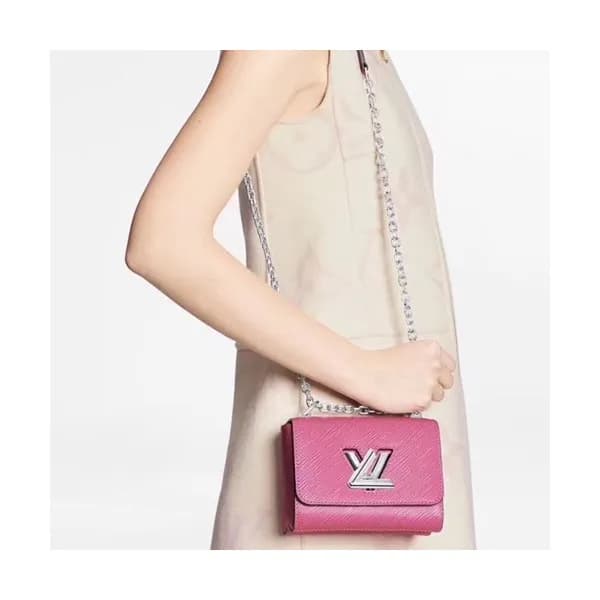 Louis Vuitton 2020 Leather Twist Mini Shouder Bag,… - 1
