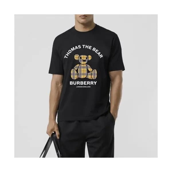 [버버리]Burberry 2020 Mm/Wm Logo Crew-neck Cotton Sho… - 1