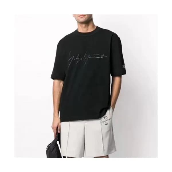 [요지야마모토]Y3 2020 Mens Casual Logo Training Cotton P… - 1