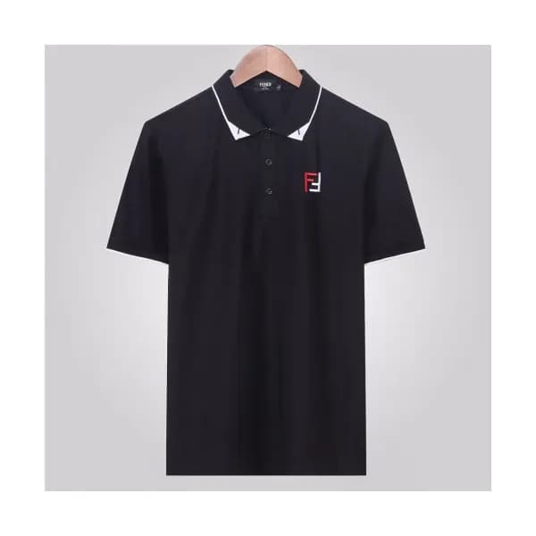 [펜디]Fendi 2020 Mens Logo Casual Short Sleeved Polo… - 1