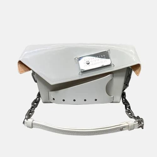Maison Margiela 2020 Leather Chain Shoulder Bag,22… - 1
