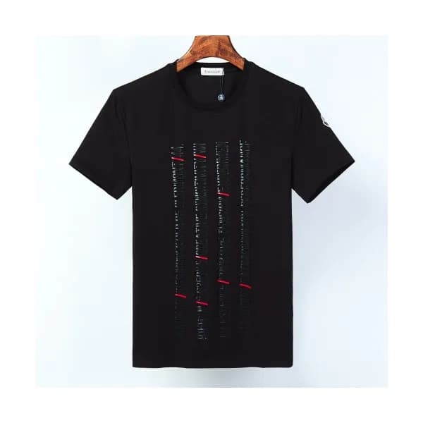[매장판]Moncler 2020 Mens Logo Crew-neck Short Sleeve… - 1