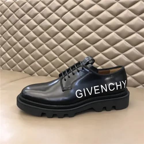 Givency Men's Leather Shoes - 지방시 남성용 레더 슈즈, G… - 1