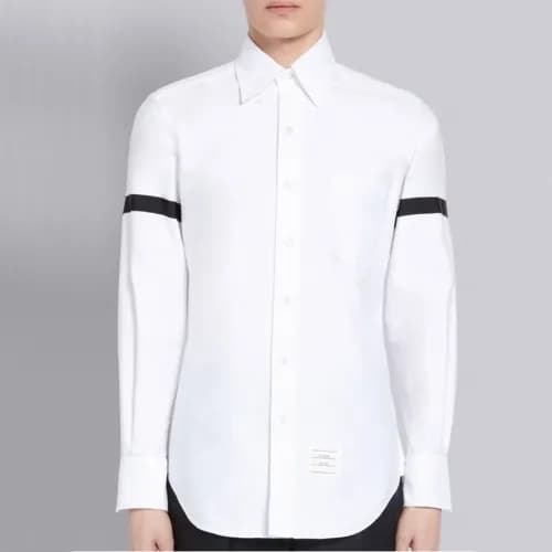 [톰브라운]Thom Browne 2020 Mens Strap Cotton Tshirts -… - 1
