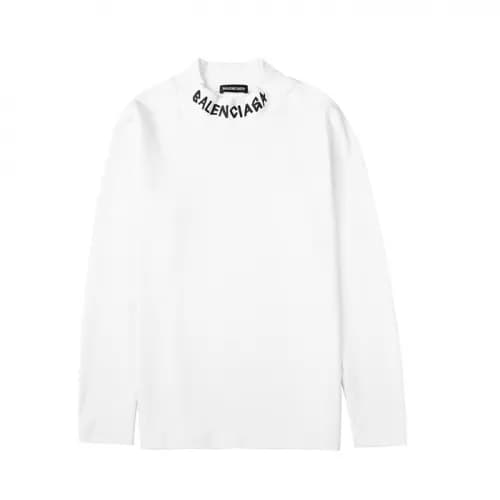 [발렌시아가]Balenciaga 2020 Mens Logo Crew-neck Cotton … - 1
