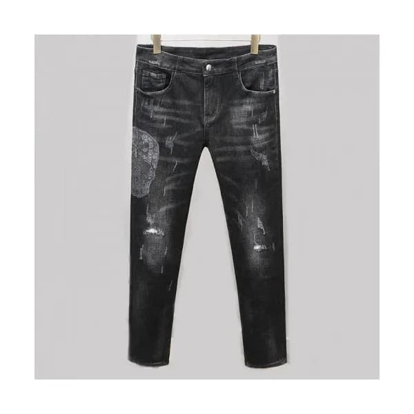 Philipp Plein Mens Logo Casual Denim Jeans - 필립플레인… - 1