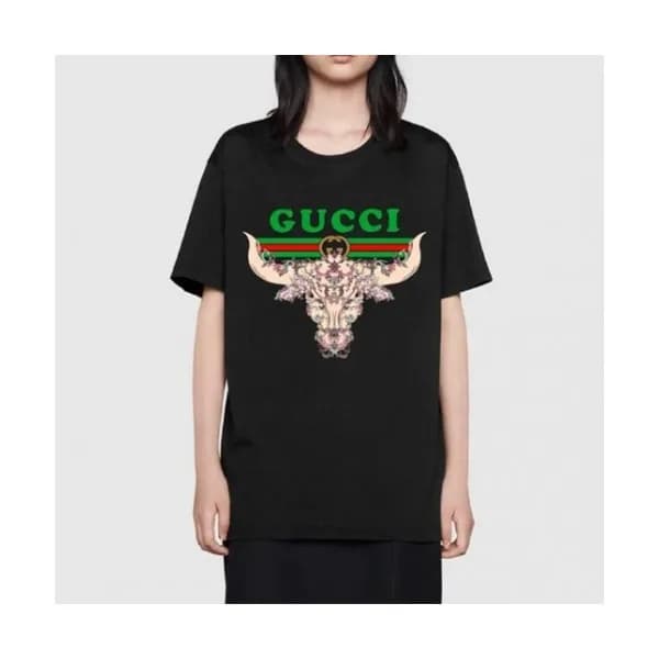 [매장판]Gucci 2021 Mm/Wm Logo Short Sleeved Tshirts -… - 1