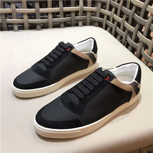 Burberry 2021 Men's Leather Sneakers,BURS0168 … - 1