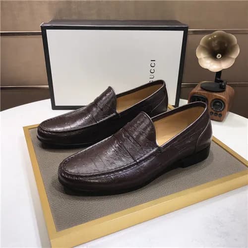 Gucci 2021 Men's Leather Loafer,GUCS1468 - 구찌 … - 1