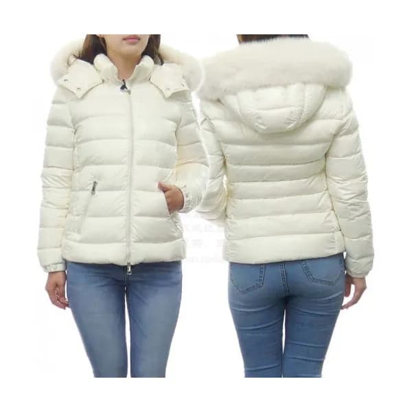 Moncler Womens Patch Logo Modern Goose-down Paddi… - 1