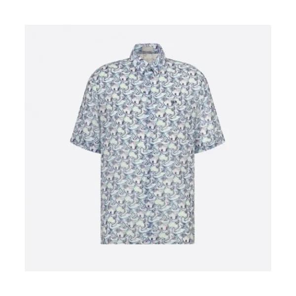 Dior Mm/Wm Casual Crew-neck Short Sleeved Tshirts… - 1