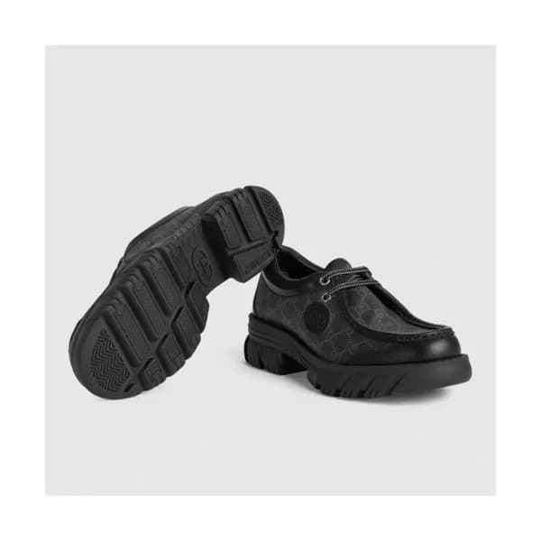 구찌 남성 캐쥬얼 레더 슈즈 Size(240-275) 블랙 - Gucci Men… - 1