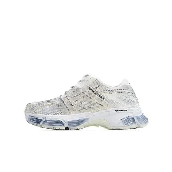 발렌시아가 남/녀 Trainer 아이보리 스니커즈 - Unisex Ivory Sneaker… - 1