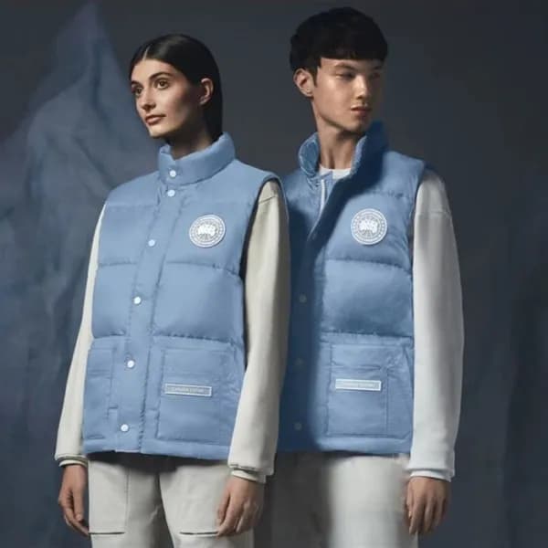 캐나다구스 남/녀 블루 다운 베스트 - Canada Goose Unisex Blue Ves… - 1