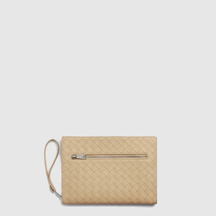 보테가베네타 남성 베이지 클러치 - Bottega Veneta Mens Beige Clut… - 1