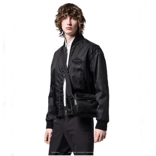 프라다 남성 블랙 크로스백 - Prada Mens Black Cross Bag - pr11… - 1
