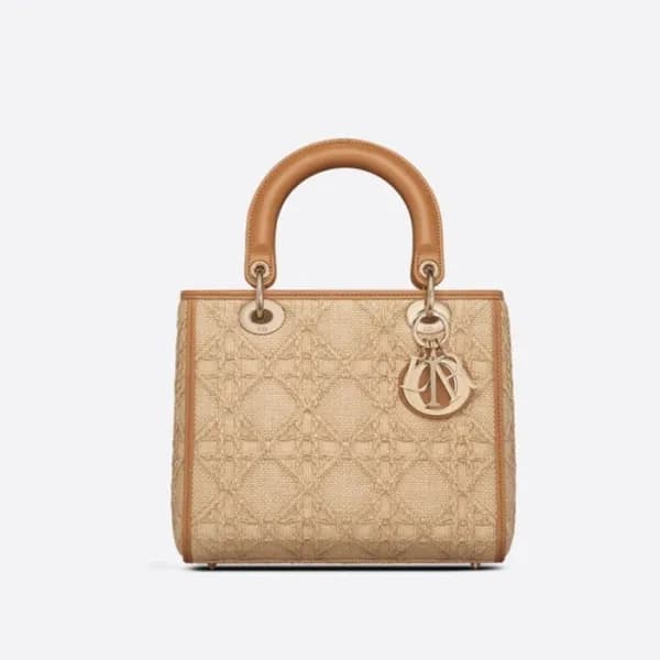 디올 여성 카멜 레이디백 - Dior Womens Camel Lady Bag - di237… - 1