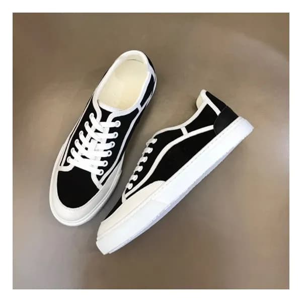 에르메스 남성 블랙 스니커즈 - Hermes Mens Black Sneakers - he7… - 1