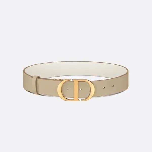 디올 여성 아이보리 몽테뉴 벨트 - Dior Womens Ivory Belts - di48… - 1