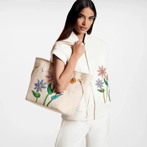 루이비통 여성 아이보리 네버플 - Louis vuitton Womens Ivory Neve… - 1