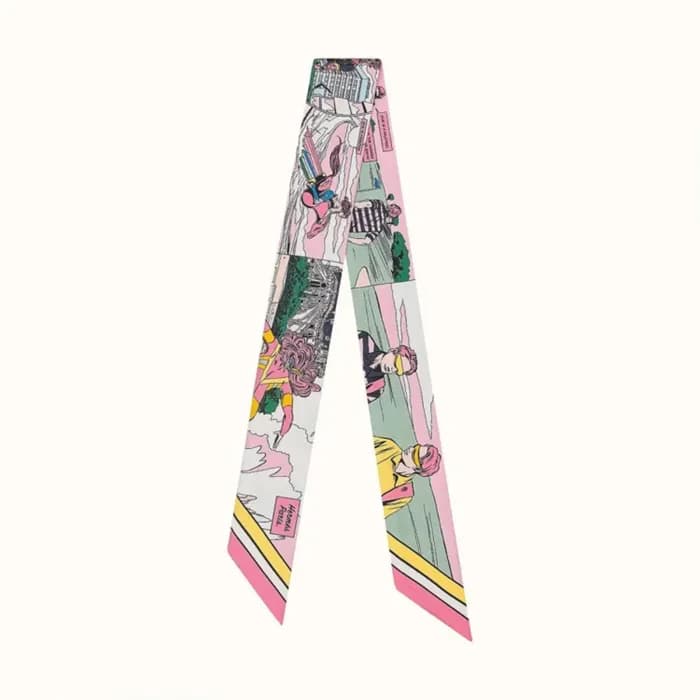 에르메스 여성 WOW 트윌리 핑크 【매장-60만원대】 - Hermes Womens Pink… - 1