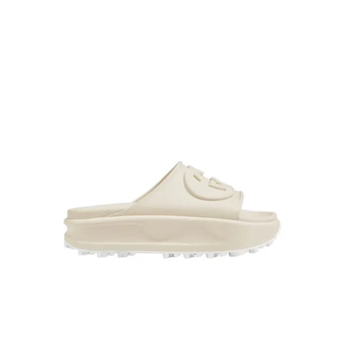 구찌 여성 인터로킹 G 슬라이드 샌들슬리퍼【매장-80만원대】 - Gucci Womens I… - 1