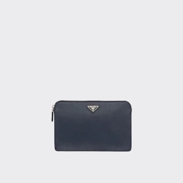 프라다 남성 블루 클러치 - Prada Mens Blue Clutch - pr768x - 1
