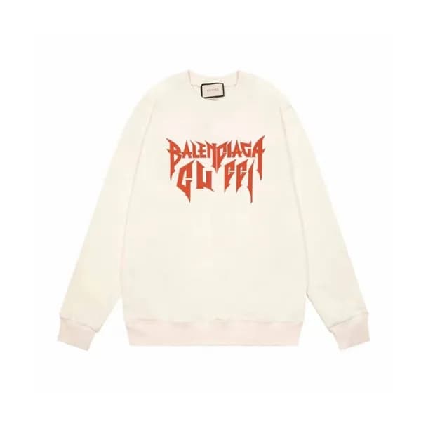 구찌 남성 베이직 아이보리 맨투맨 - Gucci Mens Ivory Tshirts - gu… - 1