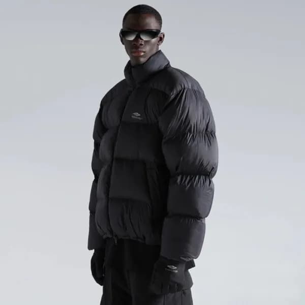 발렌시아가 남성 블랙 패딩 - Balenciaga Mens Black Padding - c… - 1