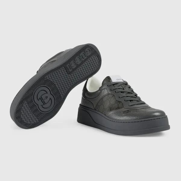 구찌 남/녀 그레이 스니커즈 - Gucci Unisex Gray Sneakers - gus… - 1