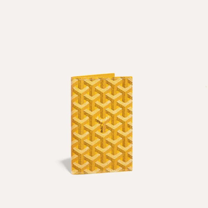 고야드 남/녀 옐로우 그르넬 여권 케이스 - Goyard Unisex Grenelle Pa… - 1