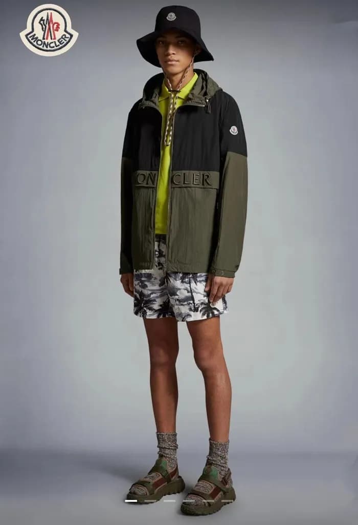 몽클레어 남성 카키 자켓 - Moncler Mens khaki Jackets - moc18… - 1