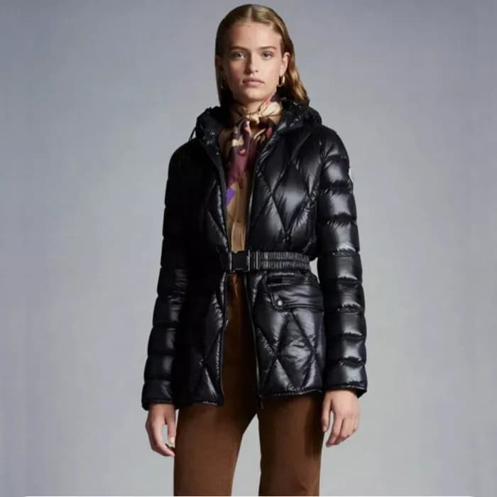몽클레어 여성 세리냥 패딩 다운 자켓 - Moncler Womens Black Paddin… - 1
