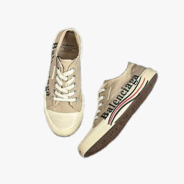 발렌시아가 남성 베이지 스니커즈 - Balenciaga Mens Beige Sneakers… - 1