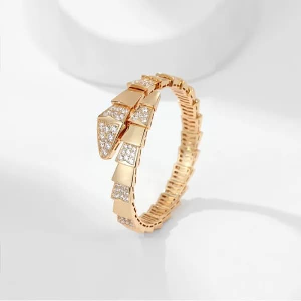 불가리 여성 골드 팔찌 - Bvlgari Womens Gold Bangle - acc206… - 1
