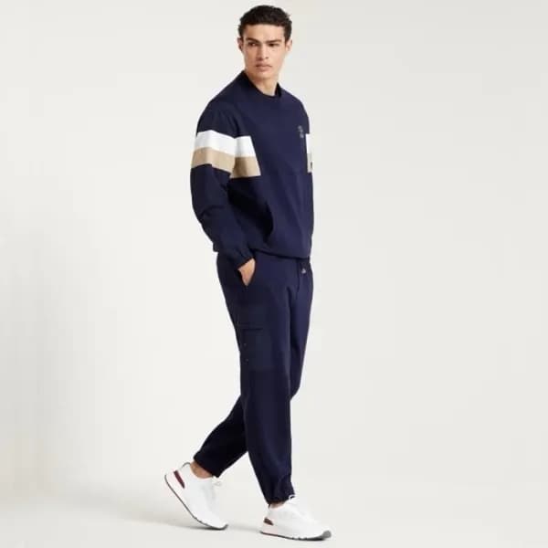 브루넬로쿠치넬리 남성 트레이닝 팬츠 - Brunello Cucinelli Mens Swea… - 1