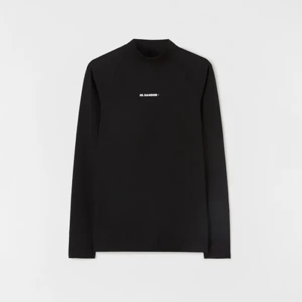 질샌더 남성 베이직 긴팔티 - Jil Sander Mens Basic Tshirt - ji… - 1
