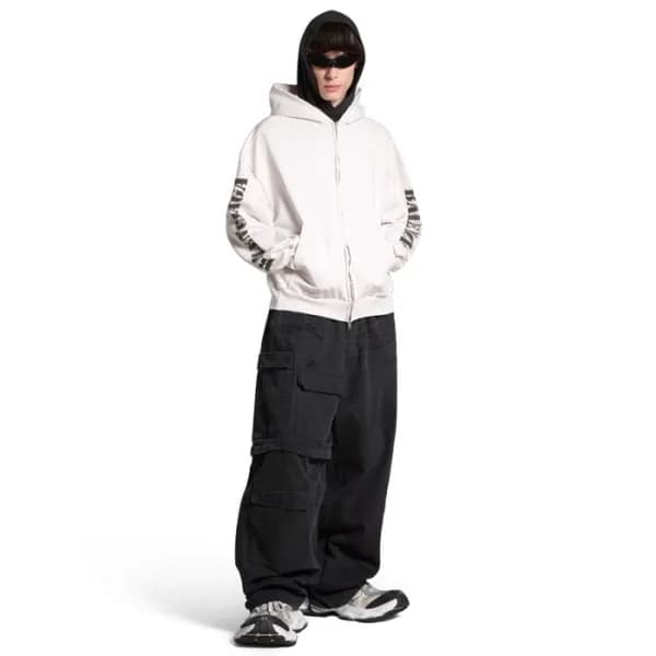 발렌시아가 남성 오버핏 후드티 - Balenciaga Mens Over Size Hoodi… - 1