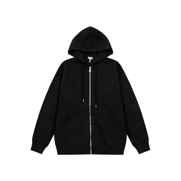 로에베 남성 집업 후드티 - Loewe Mens Zip-up Hoodie - loc4087… - 1