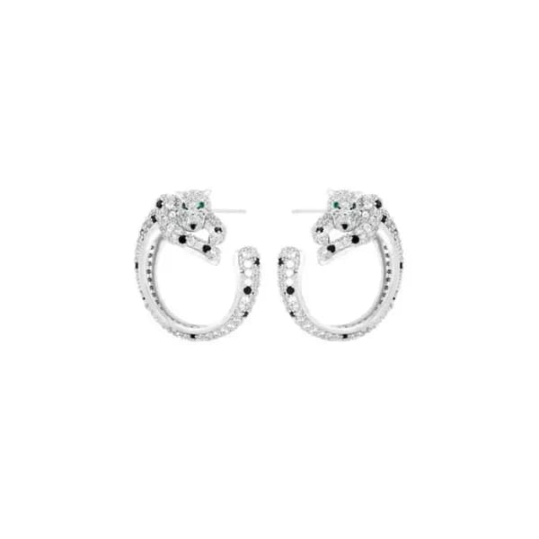 까르띠에 여성 실버 이어링 - Cartier Womens Silver Earring - a… - 1