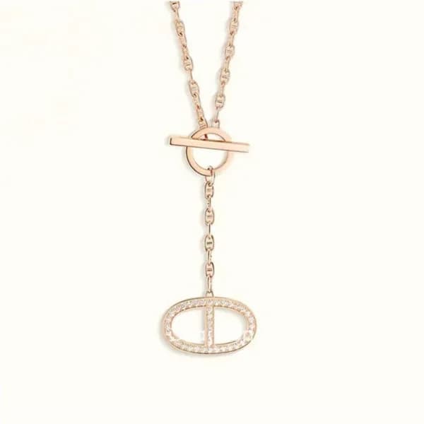 에르메스 여성 골드 목걸이 - Hermes Womens Gold Necklace - acc… - 1