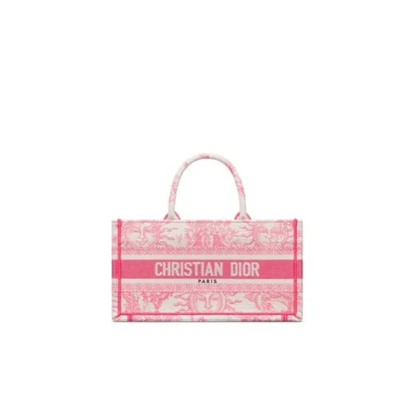 디올 여성 자수 북토트 - Dior Womens Book Tote - dib3227x - 1