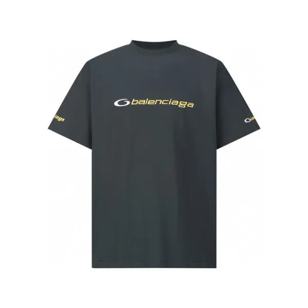 발렌시아가 남성 라운드 반팔 티셔츠 - Balenciaga Mens Round Tshirt… - 1