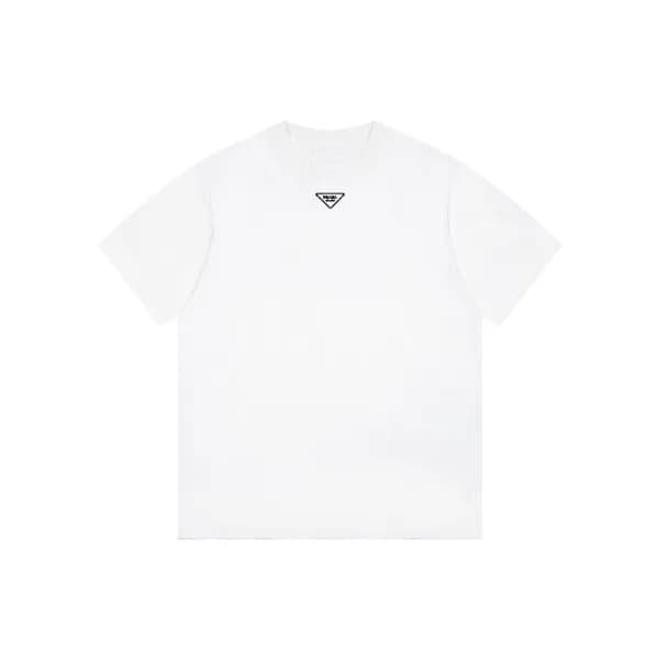 프라다 남성 라운드 반팔티 - Prada Mens Round Tshirt - prc7129… - 1