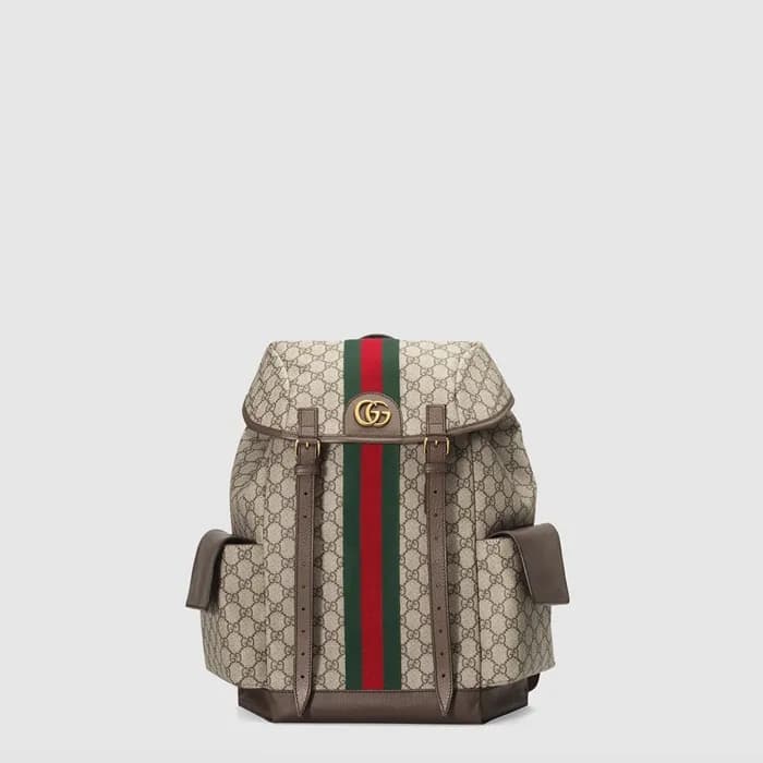 구찌 남성 미디엄 사이즈 GG 백팩 - Gucci Mens Medium Size GG Ba… - 1