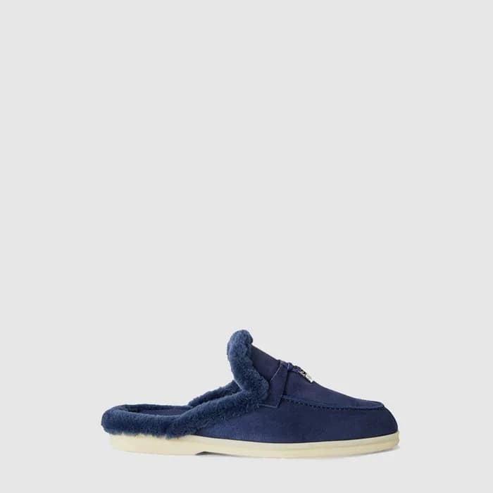 로로피아나 남성 바부슈 참스 워크 슬리퍼 - Loro Piana Mens Babouche … - 1