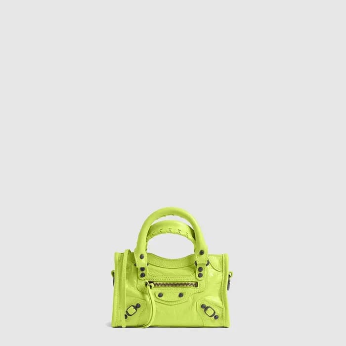 발렌시아가 여성 르 시티 백 나노 - Balenciaga Womens Le City Bag… - 1