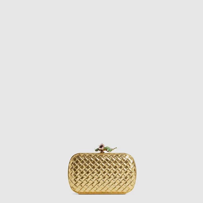 보테가 베네타 여성 놋 파우치 - Bottega veneta Womens Knot Pouc… - 1