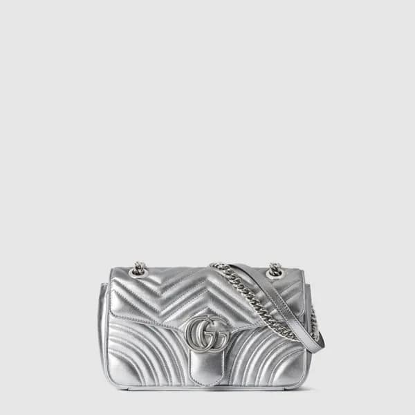 구찌 여성 GG 마몽 스몰 숄더백 - Gucci Womens GG Marmont Small… - 1