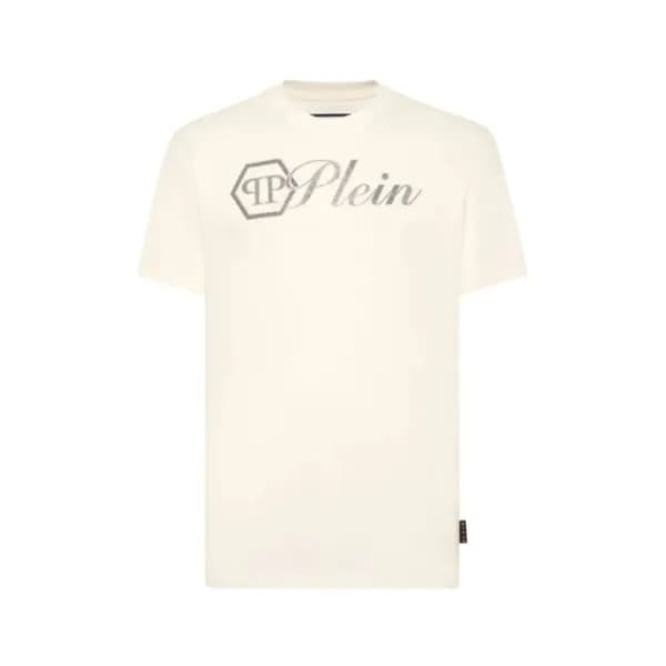 필립플레인 남성 라운드 반팔티 - Philipp-plein Mens Round Tshirt… - 1